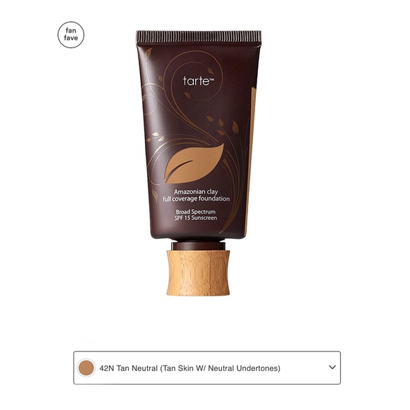 tarte Other - 🆕 Amazonian Clay Full Coverage Foundation SPF 15 tarte Other - 🆕 Amazonian Clay Full Coverage Foundation SPF 15